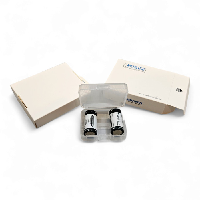 Li-Ion аккумулятор KeepPower Protected Micro USB P1634U2 RCR123A 1000 мАч 3,0 В