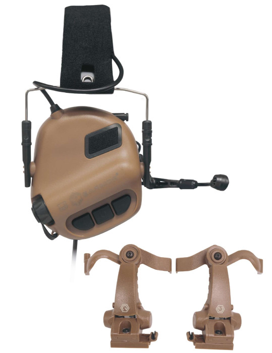 Тактические активные наушники Earmor M32X MOD3