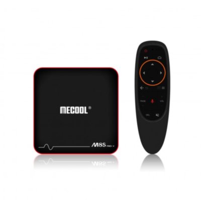 Смарт приставка с голосовым управлением Mecool M8S Pro W
