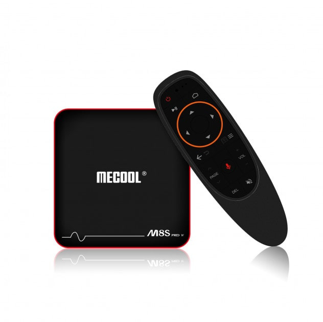 Смарт приставка с голосовым управлением Mecool M8S Pro W