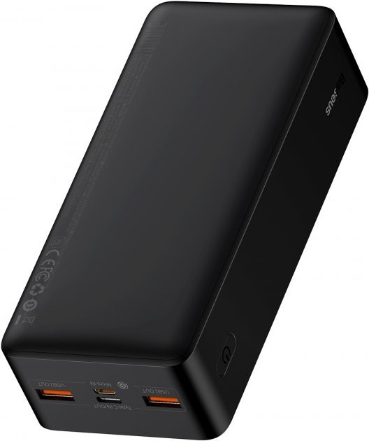 Повербанк Baseus Bipow Digital Display Powerbank 20W 30000mAh Black