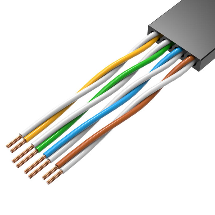 Сетевой кабель Vention RJ45 Cat6 5м (патч корд)