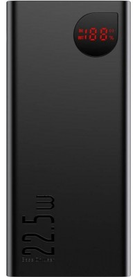 Повербанк Baseus Adaman Metal Digital Display 20000mAh 22.5W Black