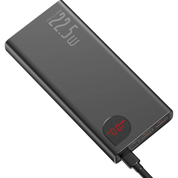 Повербанк Baseus Adaman Metal Digital Display 20000mAh 22.5W Black