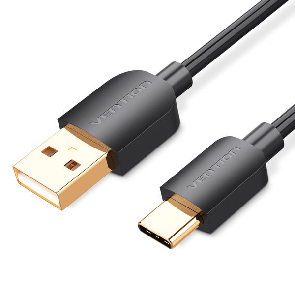 Кабель Vention USB to USB Type-C 1.5 m Black (CARBG)