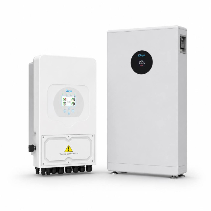 Комплект Deye 6+16 (Інвертор Deye SUN-6K-SG05LP1 + АКБ Deye SE-F16-C